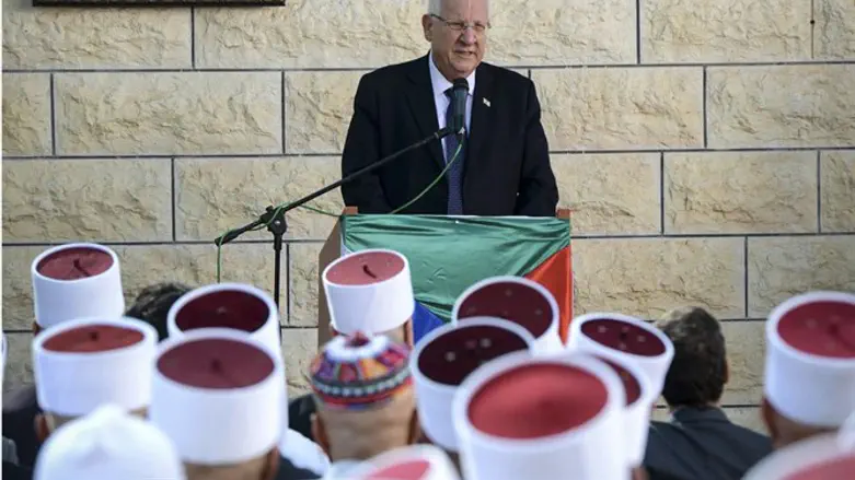 President Rivlin addresses Druze leaders