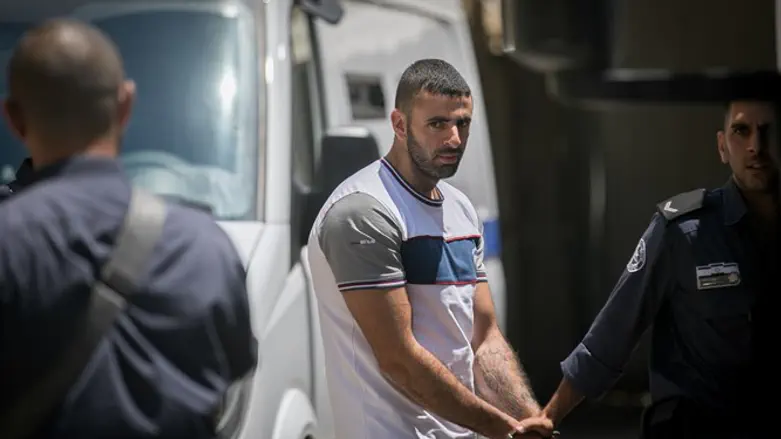 Mohammed Jabari, Arab arrested on suspicion of starting hotel fire