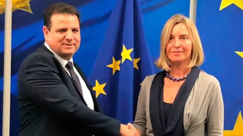Odeh meets Mogherini