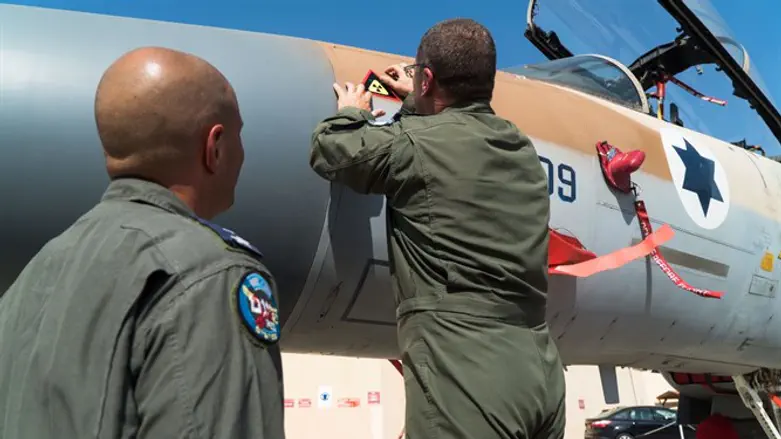 IAF fighter jets being marked