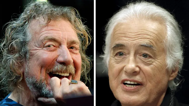 Jimmy Page and Robert Plant of Led Zeppelin