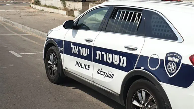 Israeli police car (archive)