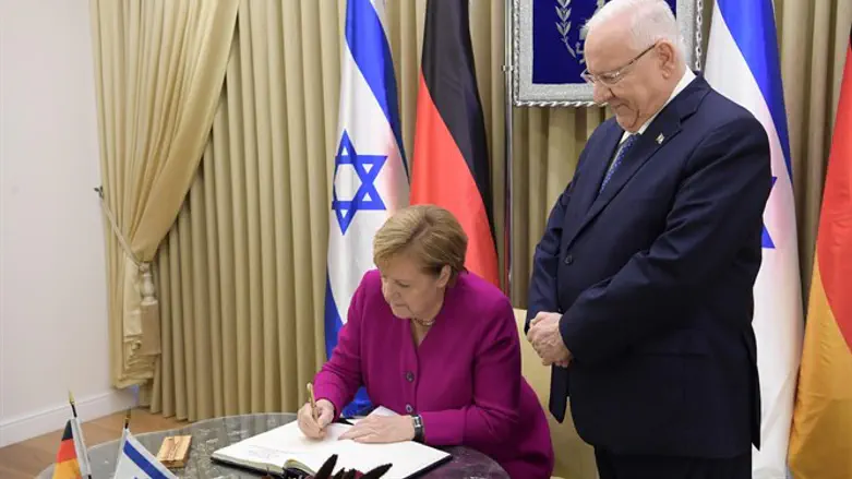 Pres. Rivlin & German Chancellor Merkel