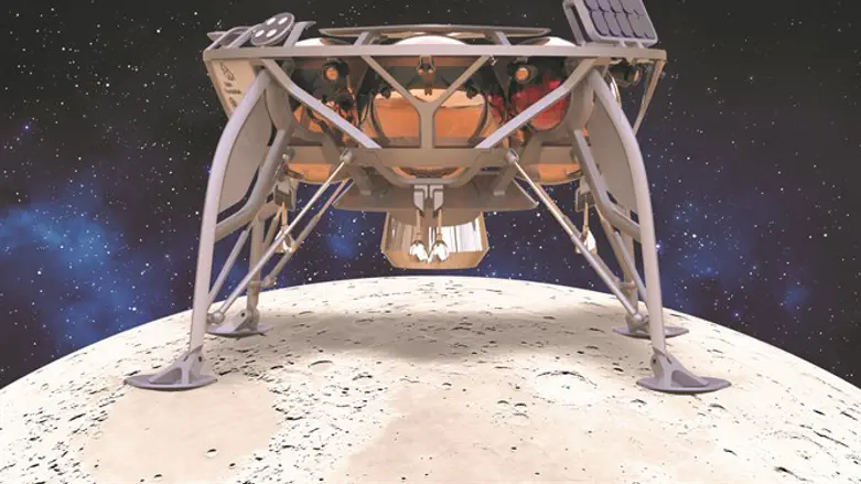 Soon on the moon. The Israeli spacecraft