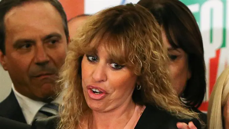 Forza Italia party member Alessandra Mussolini