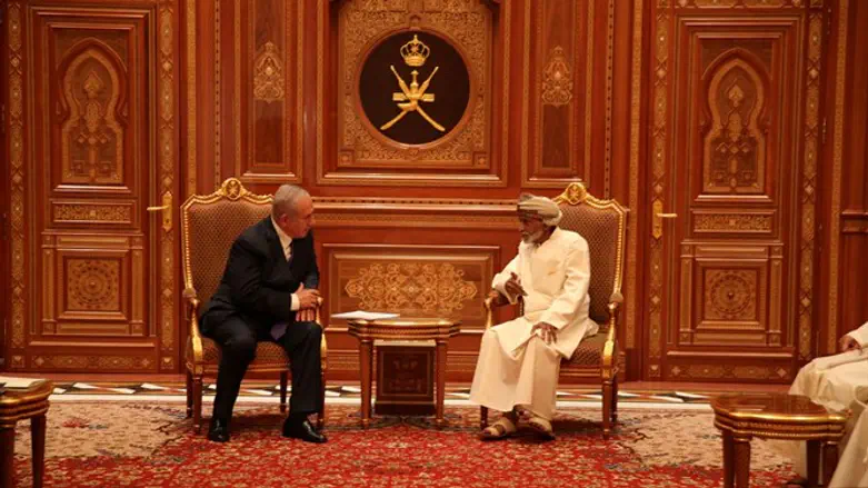 Биньямин Нетаньяху в Омане
