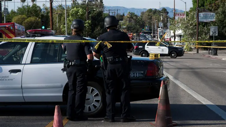 Police outside of shooting in California
