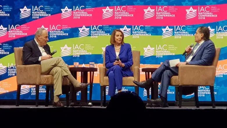 Saban, Pelosi and Schumer at IAC Conference in Miami