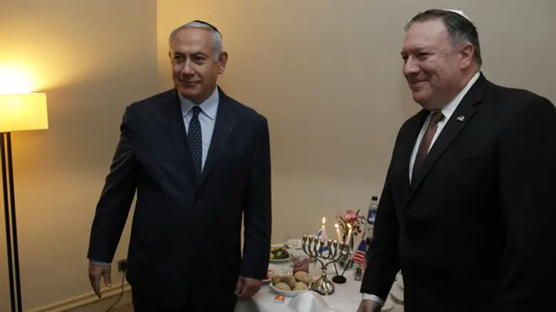 Netanyahu and Pompeo meet in Brussels