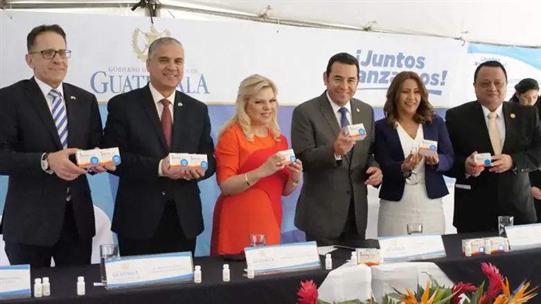 Sara Netanyahu launches campaign in Guatemala