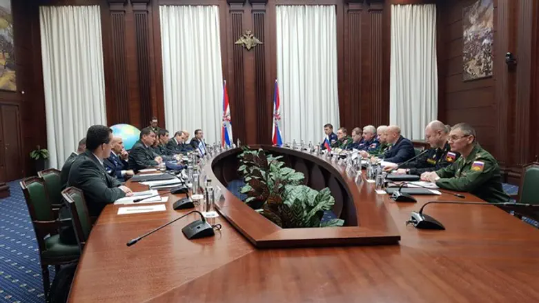 Встреча представителей ЦАХАЛи минобороны РФ