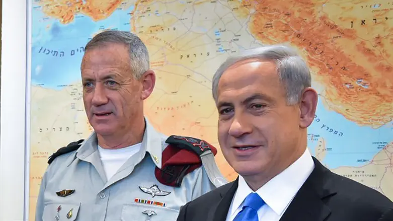 Gantz and Netanyahu: archive