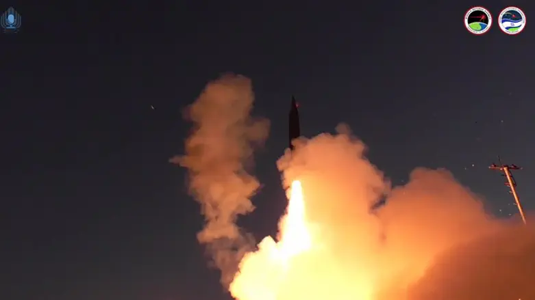 Успешный запуск ракеты системы ПРО «Хец-3»