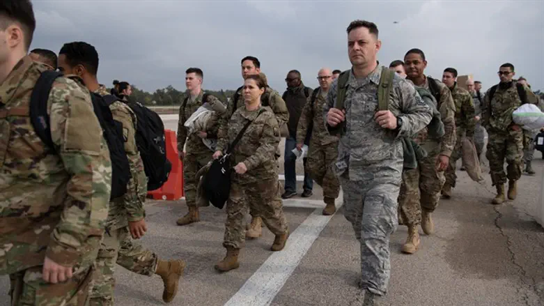 US troops arrive in Israel