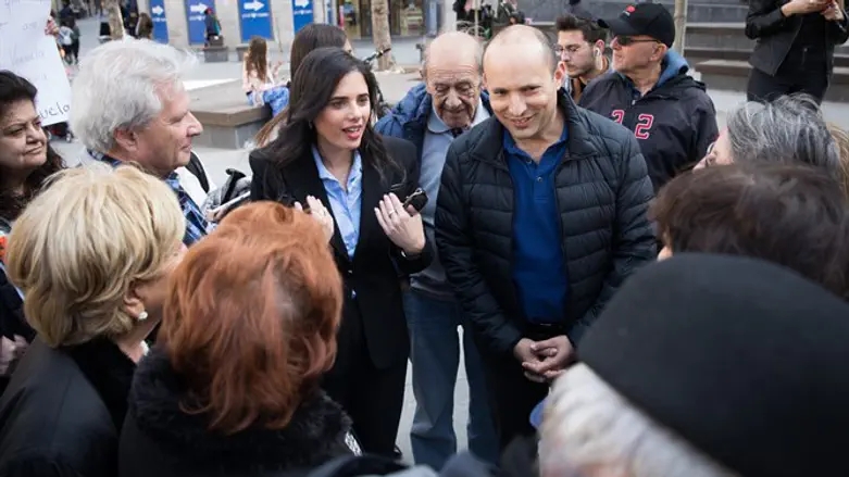 Shaked and Bennett campaign for New Right