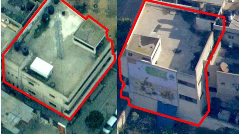 Hamas headquarters attacked by the Israeli Air Force