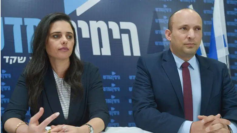 Party doesn't completely express path of religious Zionism. Shaked and Bennett
