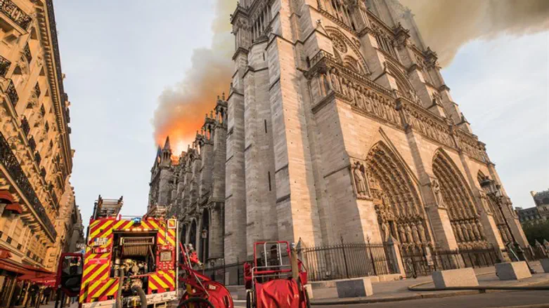 fire at Notre-Dame