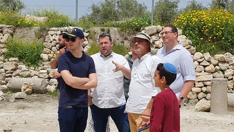 Yair Netanyahu in Samaria