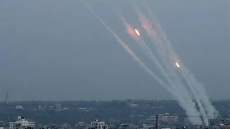 Rockets launched from Gaza into Israel