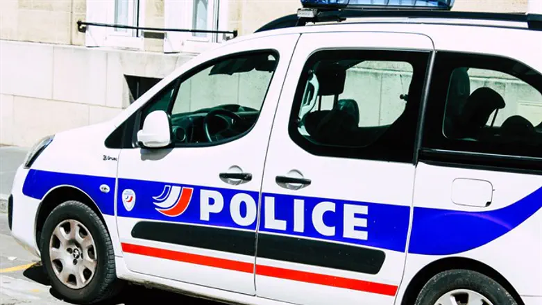 French police car