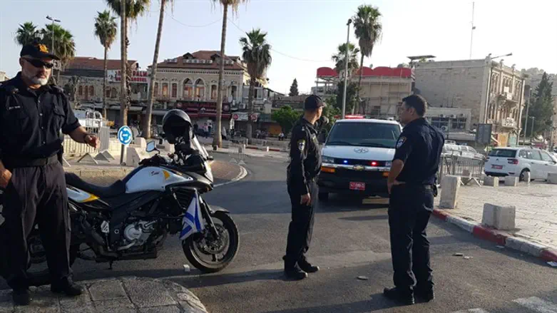 police in eastern Jerusalem