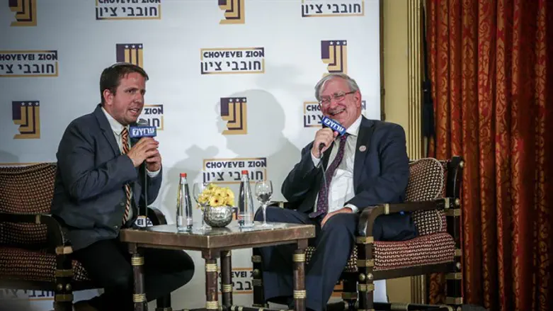 Marc Zell at Arutz Sheva and Chovevei Zion conference