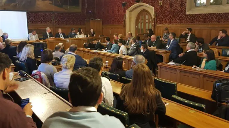 IDF reservists address British Parliament