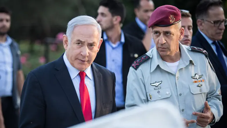 Биньямин Нетаньяху и Авив Кохави