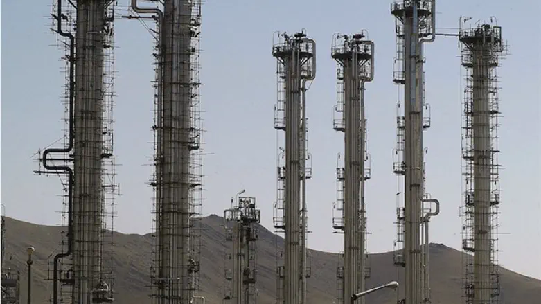 Iran's controversial heavy water production facility in Arak