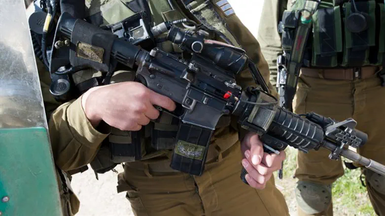 IDF soldier (illustrative)