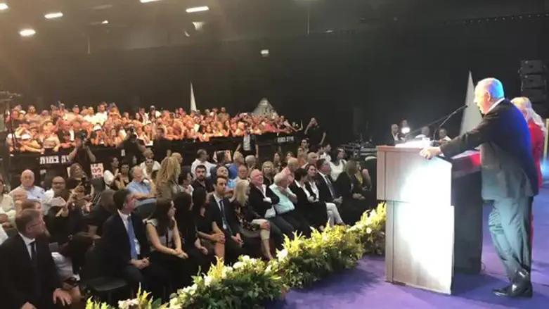Биньямин Нетаньяху на партконференции "Ликуда"