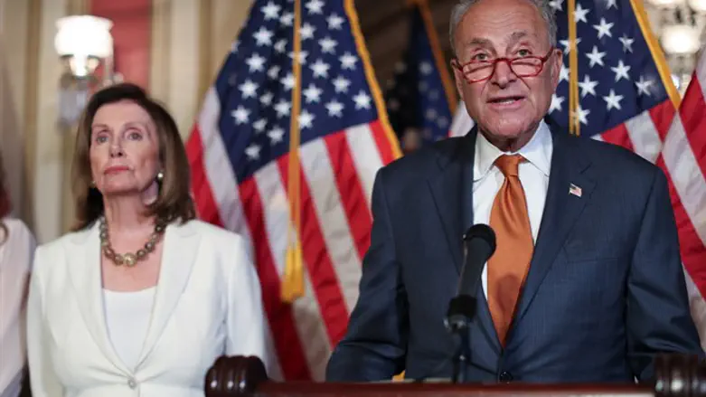 Nancy Pelosi, Chuck Schumer lead a news conference September 9th, 2019