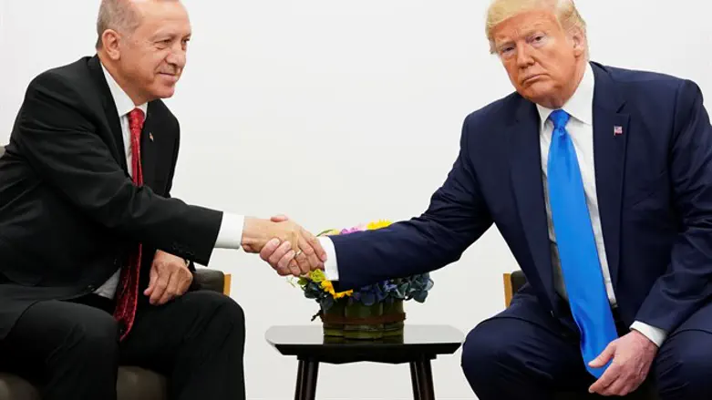 טראמפ וארדואן. סנקציות על בכירים בממשל הטורקי