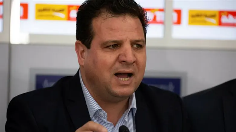 Joint List chairman Ayman Odeh
