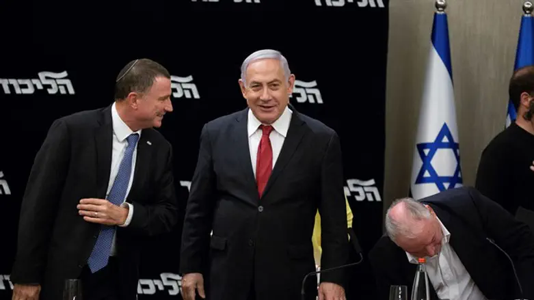 Netanyahu at Likud faction