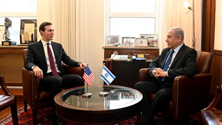 Jared Kushner meets with Binyamin Netanyahu