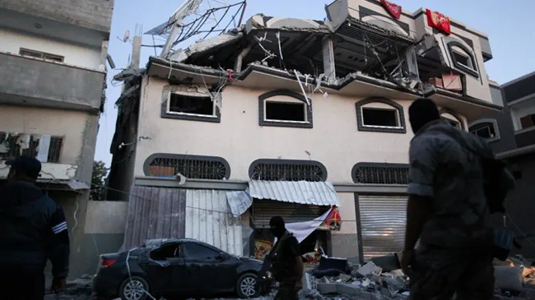 Дом, в котором был ликвидирован террорист "Исламского джихада"