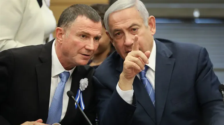 "Ликуд" угрожает. Эдельштейн и Нетаньяху