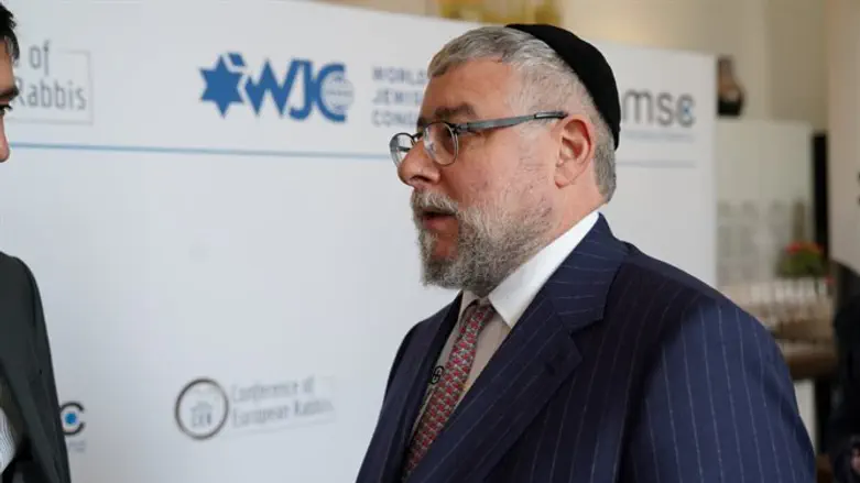 Rabbi Goldschmidt at the Munich conference