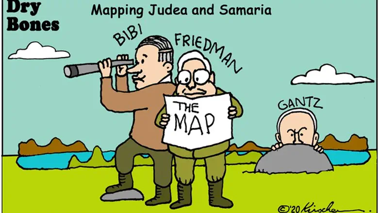 Netanyahu goes into Judea and Samaria where Gantz fears to tread 