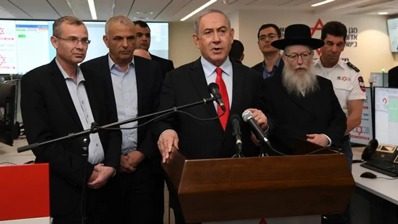 Биньямин Нетаньяху и министры