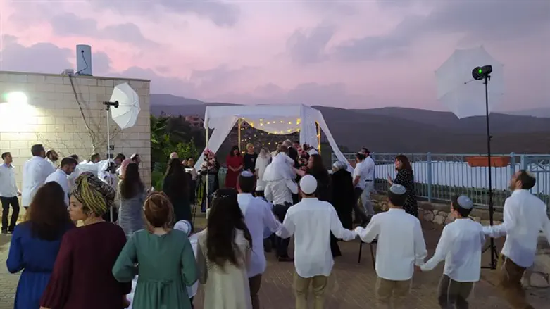 The wedding in Ma'ale Ephraim
