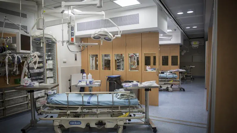 Trauma room of Emergency unit at Hadassa Ein Karem hospital in Jerusalem