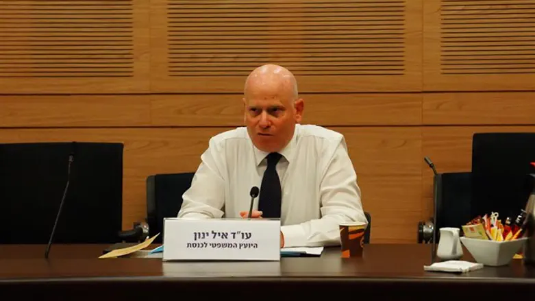 Knesset legal advisor Eyal Yanon