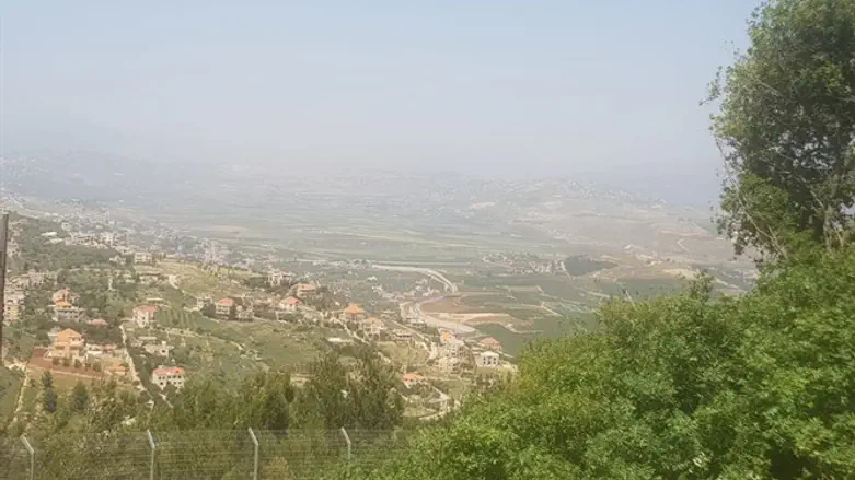 Израильско-ливанская граница. Иллюстрация