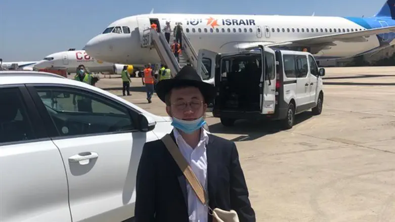 Chabad hasid returns to Israel