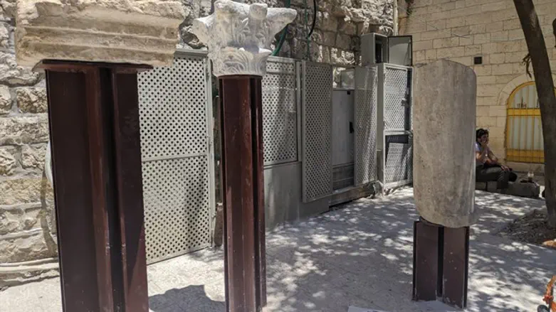 Discoveries from Temple Mount displayed in Old City