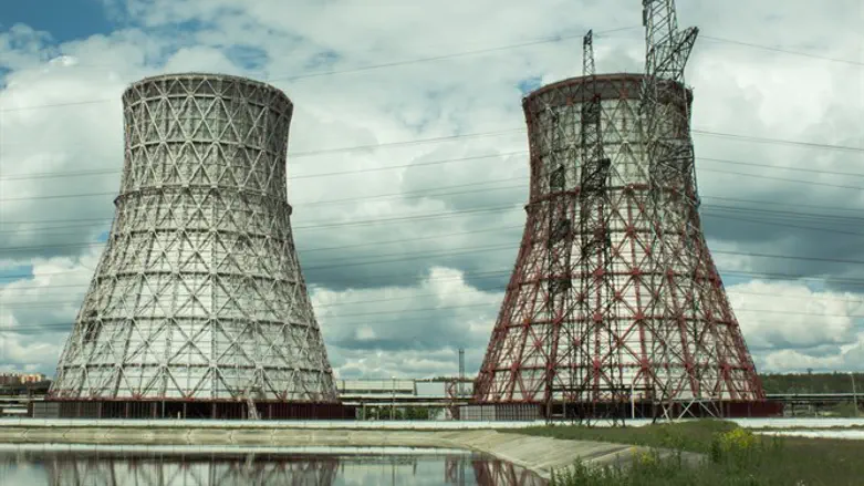 Cooling towers of thermoelectric power station