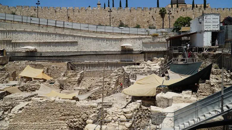 חפירת חניון גבעתי בעיר דוד